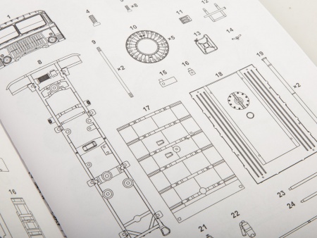 1441AVD Сборная модель Топливозаправщик Т3-2 (66) AVD Models