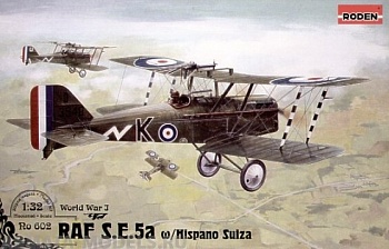 Rod602 Самолёт RAF S.E.5a w/Hispano Suiza Rod602 Самолёт RAF S.E.5a w/Hispano Suiza