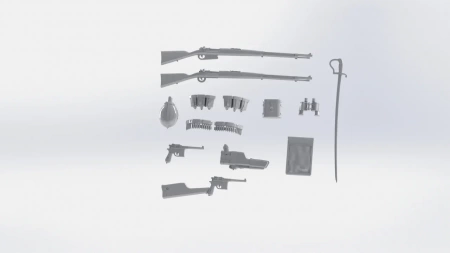 35699 Вооружение и снаряжение пехоты Турции І МВ ICM