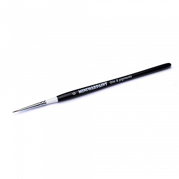 T015MWP Кисть MiniWarPaint серии Oils & Pigments №0 T015MWP Кисть MiniWarPaint серии Oils & Pigments №0