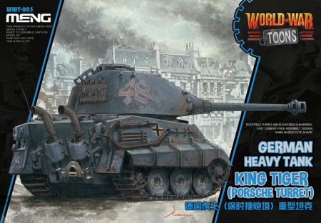 WWT-003 GERMAN HEAVY TANK KING TIGER Meng