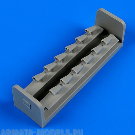 QB32149  Messerschmitt Bf 109G Exhaust 1/32