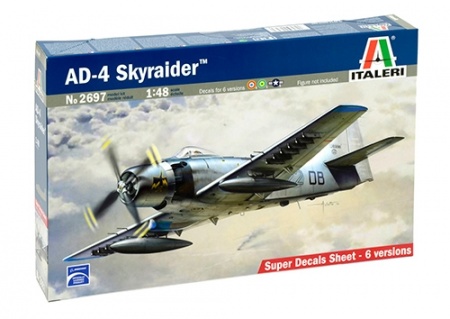 2697ИТ Самолет AD4 Italeri