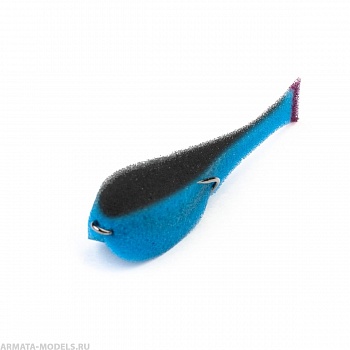 Рыбка поролоновая 14 см  с/ч 29UV кр.4/0 (HS-140-29) Helios( цена указана за упаковку, в количестве 5шт.)