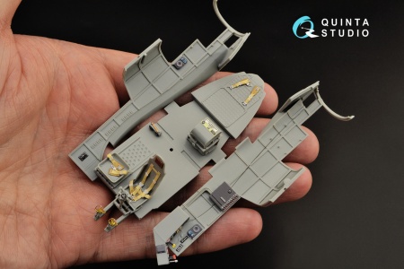 QD48275 3D Декаль интерьера кабины Fw 189A (GWH)