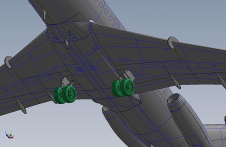 ЕЕ144143_1 Авиалайнер BAC 1-11-200 ALOHA Восточный экспресс