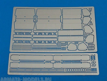 ABR-35-209  Дополнения для  Sd.Kfz.251/1 Ausf.D-vol.7-add.set-back seats&boxes для AFV model 1/35