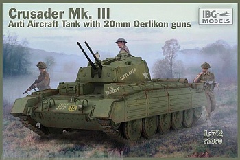 IBG72070 Crusader Anti Air Tank Mk. III with Oerlikon Guns