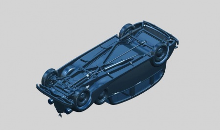 35535 Советский персональный автомобиль Packard Twelve (1936г) с фигурами лидеров (4 шт) ICM