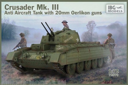 IBG72070 Crusader Anti Air Tank Mk. III with Oerlikon Guns IBG models