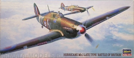 51338 Самолет Hurricane Mk/1 Hasegawa