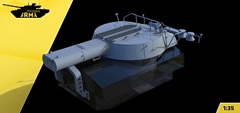 AM35845 Миниатюра Конверсия УР-77 Змей Горыныч для 2С1 Гвоздика