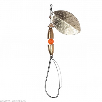 Блесна Вращ.премиум Олимпик 4 Незацепл. 10гр цв. 04 серебро чешуя (PR-O4N-04) Premier