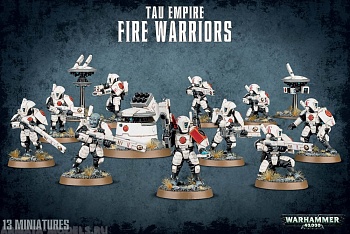 56-06GW Набор Империя Т'ау: Воины Огня (T'au Empire Fire Warriors) 56-06GW Набор Империя Т'ау: Воины Огня (T'au Empire Fire Warriors)