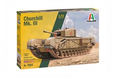 7083ИТ Танк Churchill Mk. III Italeri