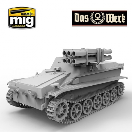 DW35008 Сборная модель Borgward IV Panzerjager Wanze Das Werk