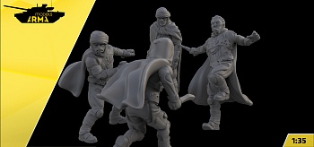 AM35933 Набор фигурок DUNE Фримены 4 шт