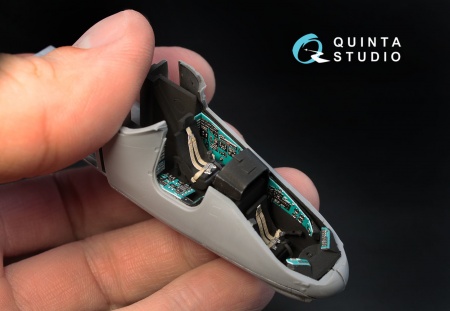 QD72006 3D Декаль интерьера кабины Ми-24В (для модели Звезда)