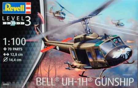 04983 Американский многоцелевой вертолёт Белл UH-1 «Ирокез» Revell