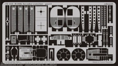 72453 Фототравление В-26K Invader exterior for Italeri kit