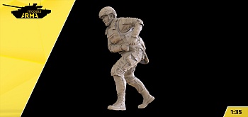 AM36007 Боец расчета 2С4 "Тюльпан" фигура 1 (Не для свободной продажи)