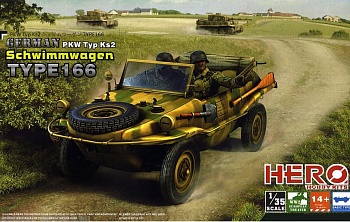 H35001-FRE Автомобиль German Pkw.K2s Schwimmwagen Type 166