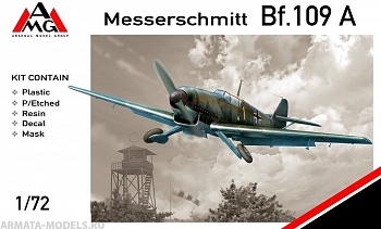 AMG72401 Самолет Messerschmitt Bf.109A-1