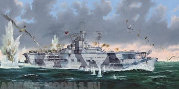 05627 Корабль  German Navy Aircraft Carrier DKM Graf Zeppelin  05627 Корабль  German Navy Aircraft Carrier DKM Graf Zeppelin