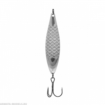 Блесна Колеб.станд. Салмон 14гр. цв.04 серебро чешуя (PR-S-14-04) Premier( цена указана за упаковку, в количестве 5шт.)