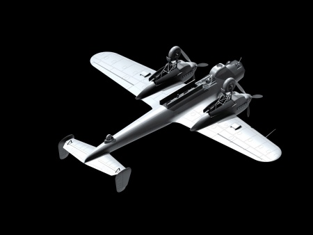 48241 Do 215 B-4, Германский самолет-разведчик 2 МВ ICM 48241 Do 215 B-4, Германский самолет-разведчик 2 МВ ICM