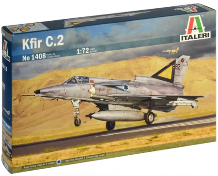 1408ИТ Самолет KFIR C.2/C.7 Italeri