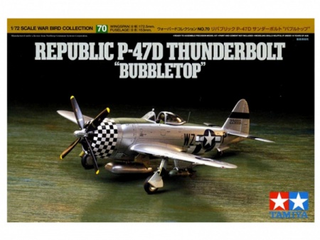 60770T Republic P-47D Thunderbolt Bubbletop Tamiya