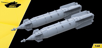 AM48371 Авиабомба Каб-1500Л 2шт (Не для свободной продажи)