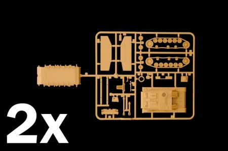 7522ИТ Sd.kFZ 142/1 STURMGESCH.Ill  Italeri