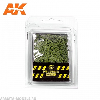 AK8165 Имитация листвы для макетов и диорам MAPLE SUMMER LEAVES AK8165 Имитация листвы для макетов и диорам MAPLE SUMMER LEAVES