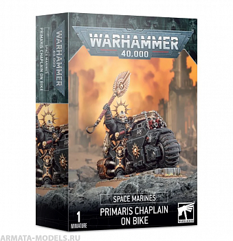 48-31GW Набор Космодесант. Примарис Капеллан на Мотоцикле(Space Marines Primaris Chaplain on Bike) 48-31GW Набор Космодесант. Примарис Капеллан на Мотоцикле(Space Marines Primaris Chaplain on Bike)