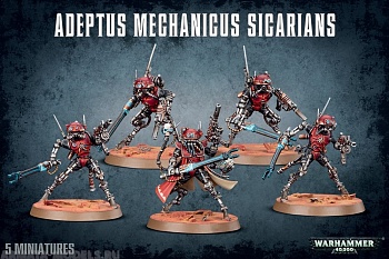 59-11GW Набор Адептус Механикус: Сикарийцы (Adeptus Mechanicus Sicarians)
