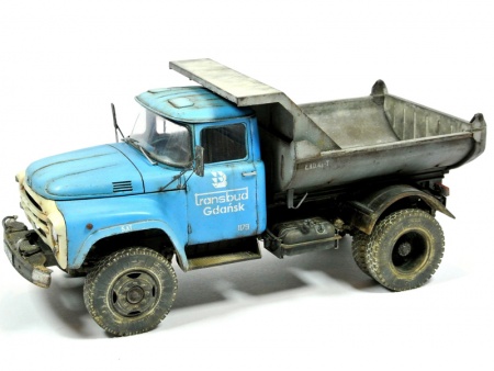 RIM35031 Советский самосвал ЗИС-ММЗ-555, масштаб 1/35 Red Iron