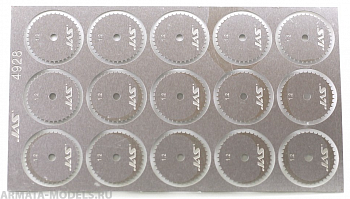 4928J Диск для ревитера d 15 мм, шаг 1.2 мм, 15 шт.