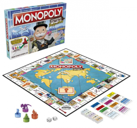 HBRF4007121 Настольная игра Монополия Путешествие вокруг света