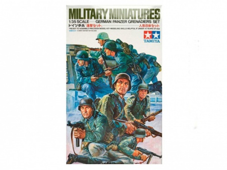 35061T Немецкий танковый десант (8 фигур) Tamiya