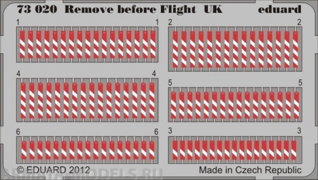 73020ED  Remove before flight UK 1/72