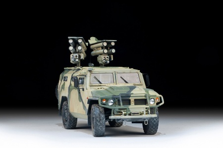 3682 Российский бронеавтомобиль Тигр с ПТРК Корнет Звезда