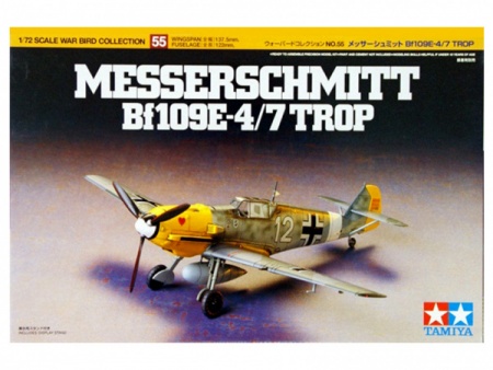 60755 Messerschmitt Bf 109E-4/7 Trop Tamiya