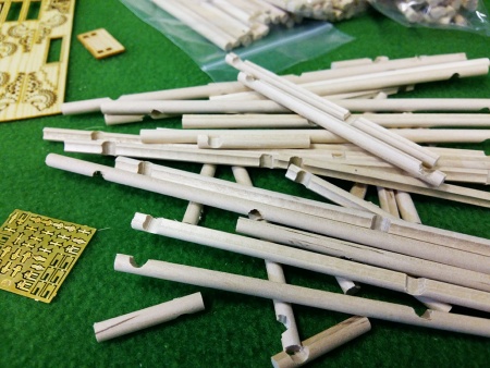 1511 сборная деревянная модель Терем Русского подворья СВ Модель