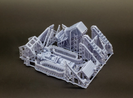 RIM72007 Бульдозер Т-100МЗГП Red Iron