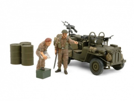 25423T SAS Car 1944 w/Figures Tamiya 25423T SAS Car 1944 w/Figures Tamiya