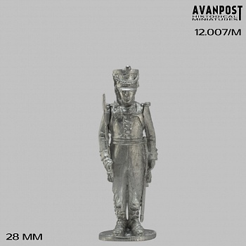 12.007/МАП Обер-офицер мушкетёрского полка