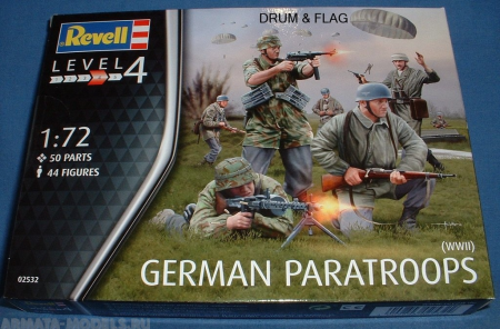02532 Немецкие парашютисты Второй мировой войны Revell