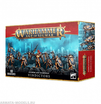 96-57GW Набор Грозорожденные Вечные. Виндикторы (AoS: Stormcast Eternals Vindictors) 96-57GW Набор Грозорожденные Вечные. Виндикторы (AoS: Stormcast Eternals Vindictors)